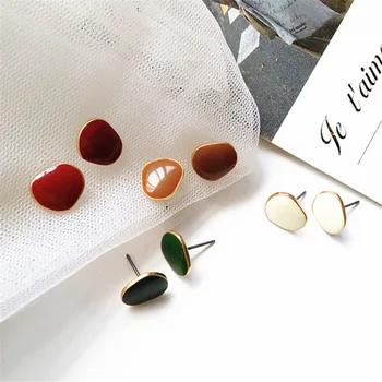 

Unique fashion women circular pendant earrings jewelry earring sway geometric statement wedding gift girl 2019