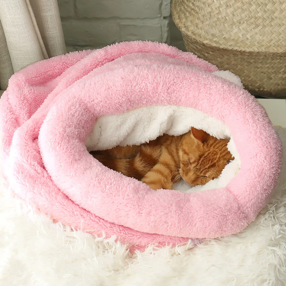 Cute - Cat Sleeping Bag Warm 4 Colors