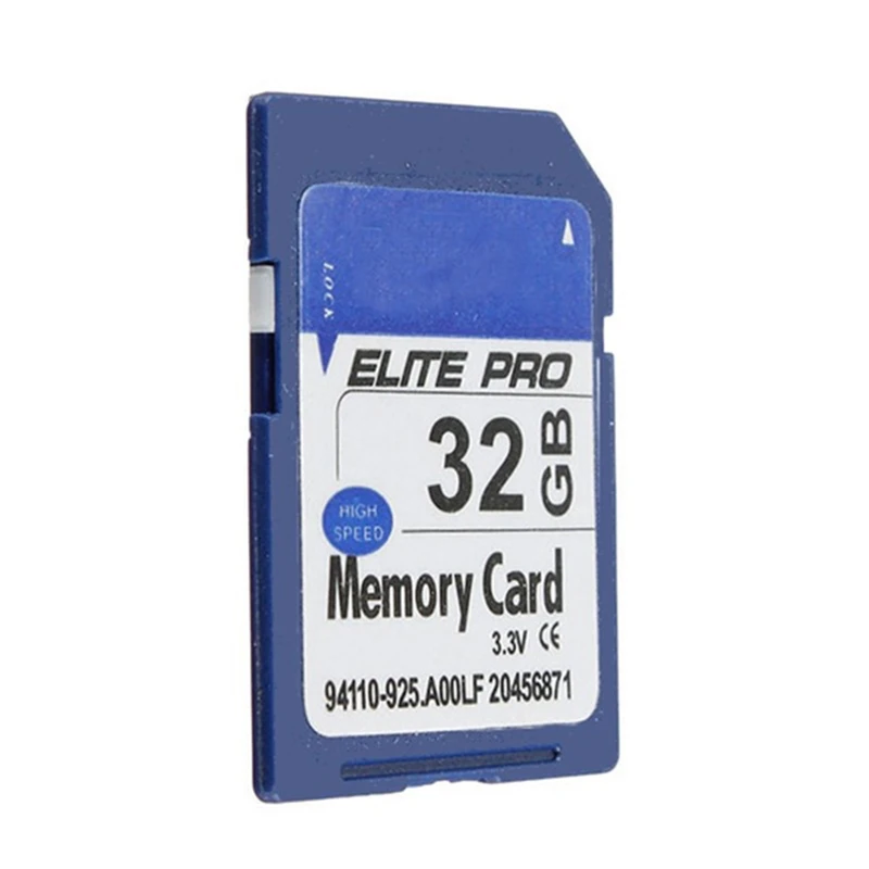 32 ГБ SDHC высокой Скорость безопасного хранения карты памяти для цифровых Камара видеокамеры (Размеры: 32 ГБ, цвет: Синий)