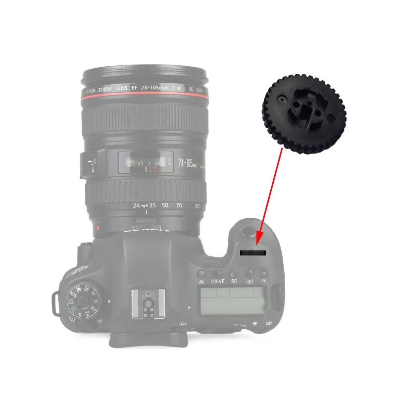 

Shutter Button Aperture Wheel Turntable Dial Wheel Unit For Canon 6D 70D Digital Camera Repair Part