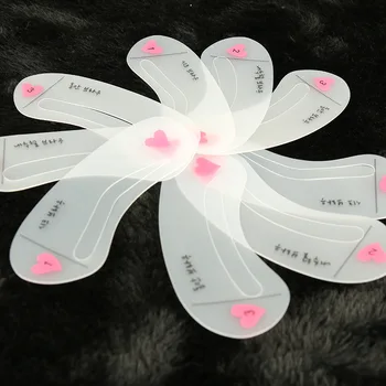 

Fashion Makeup tool Threading Aid:Eyebrow Card, The Tool, The Word Eyebrow Card/Natural Eyebrow Thrush Card,3Pcs