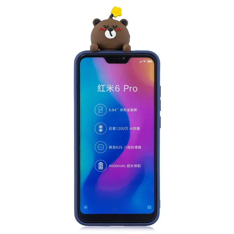 Чехол для xiaomi mi a2 lite чехол Xiaomi Mi A2 Lite Xiomi A1 A 2 мягкие чехлы телефонов с объемным