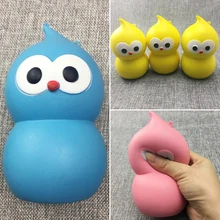Etmakit Kawaii милые 9,5 см мягкие для сжатия PU медленный отскок Мобильный телефон ремни мягкое Bucking игрушки Jumbo Gourd медленно поднимающийся Декор