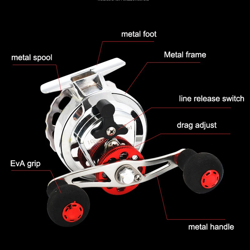 YUYU, полностью Металлическая катушка для ловли нахлыстом, серия 65 мм, соотношение льда 3,6: 1, рыболовная леска, колесо 10+ 1BB, правая, левая рука, катушка для baitcasing, плот, колесо