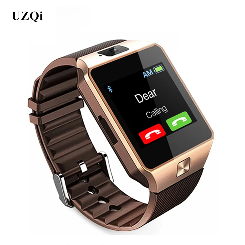 

UZQi Smart Watch DZ09 Camera Bluetooth Sport Pedometer Fitness Tracker Wristband SIM Card IOS Android IPhoneX XS XR Smartwatches