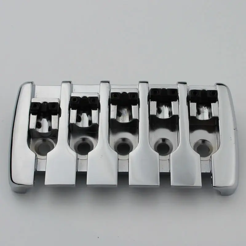 Chrome 5 String Chunky Electric JZ /Precision Bass Guitar Bridge - BB002 | Спорт и развлечения