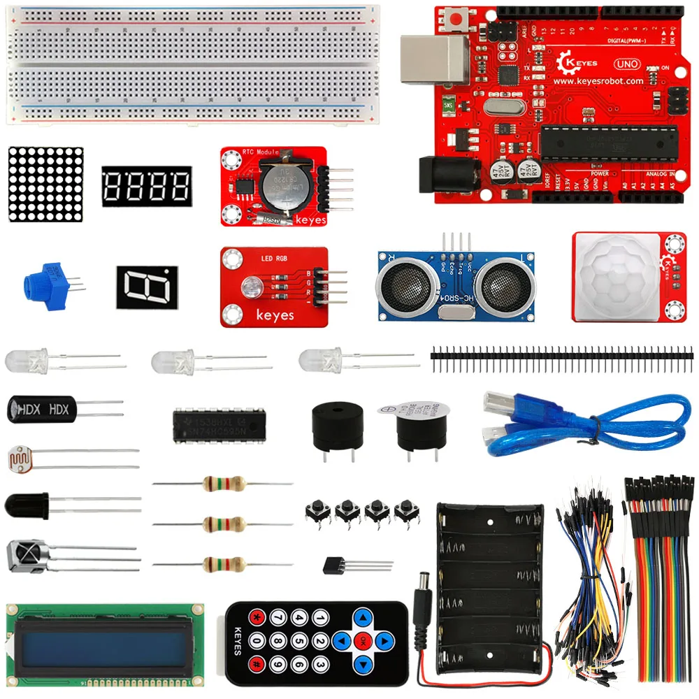 

KEYES Basic Starter Kit FOR ARDUINO UNO R3 Development Board
