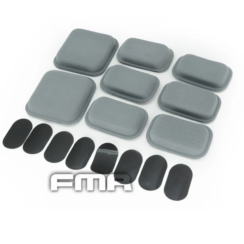 FMA CP Helmet Protect Articles TB768 8PCS Airsoft Military Tactical Protective Pad | Спорт и развлечения