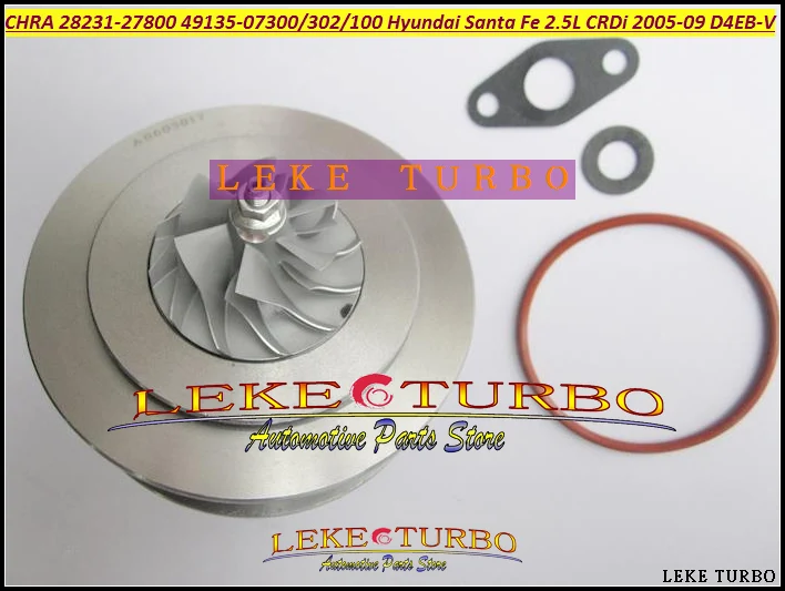 TF035 49135-07301 28231-27800 49135-07302 49135-07300 49135-07100 Turbo CHRA Turbocharger HYUNDAI Santa Fe CRDi 2005-2009 D4EB-V 2.2L 150H (5)
