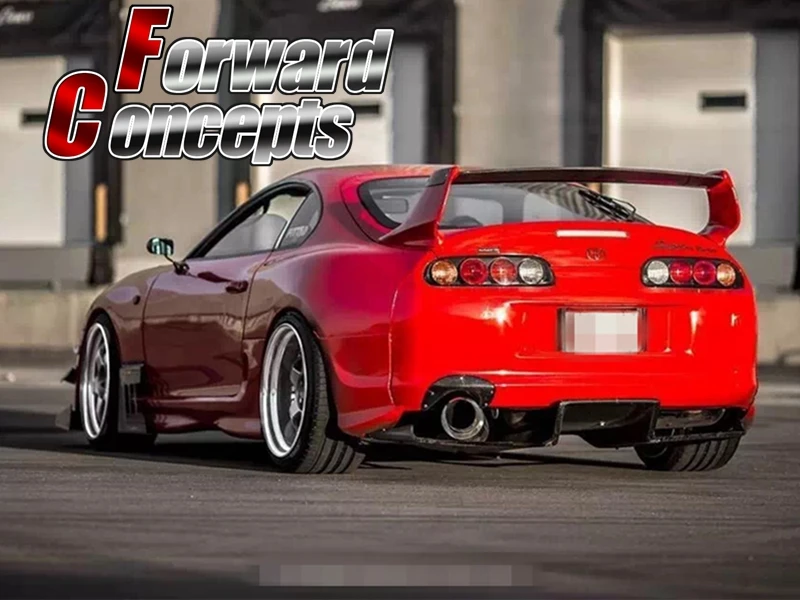 FOR Carbon Fiber Blade 93 02 Supra JZA80 Rear Wing Trunk Spoilerin