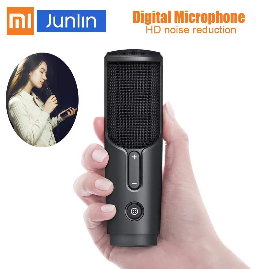 

Xiaomi JUNLIN Digital Microphone HD Noise Reduction Real-time ear return Professional HIFI Widely compatible 2018 New