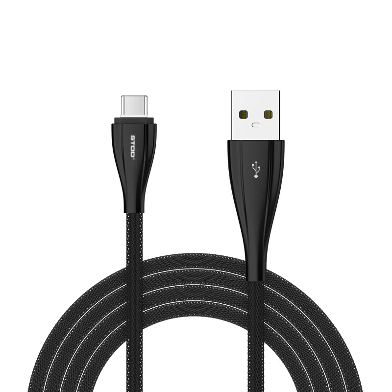 STOD Тип C usb-кабель Сталь ткань синхронизации данных USB-C для samsung S8 C5 C7 Nexus 6 P 5X huawei P9 LG Mi Oneplus Тип c-типа