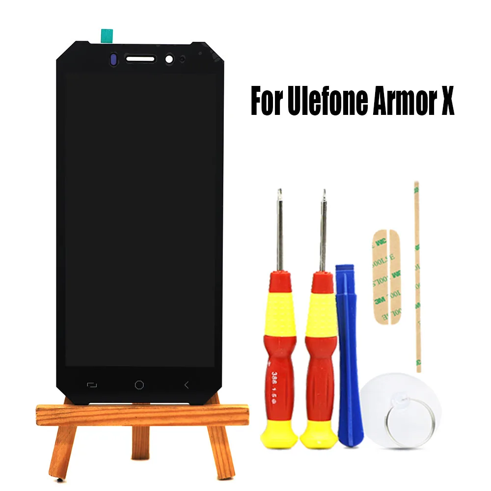 

Original For Ulefone Armor X Touch Screen+1440x720 LCD Display Assembly Replacement 5.5" Octa Core Android 8.1