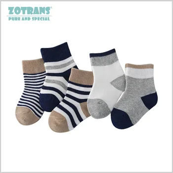 

5 Pair/lot Baby Boy Stripes Socks 5 Kinds Style Soft Cotton Infant Socks Cute Cartoon Pattern Kids Socks For Baby Boy Blue Black