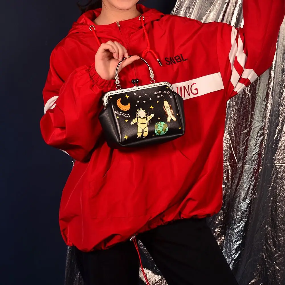 

Princess sweet lolita bag Originally Creative Astronaut Bag women Korean version of fashion and lovely trend shoulder bag CC181