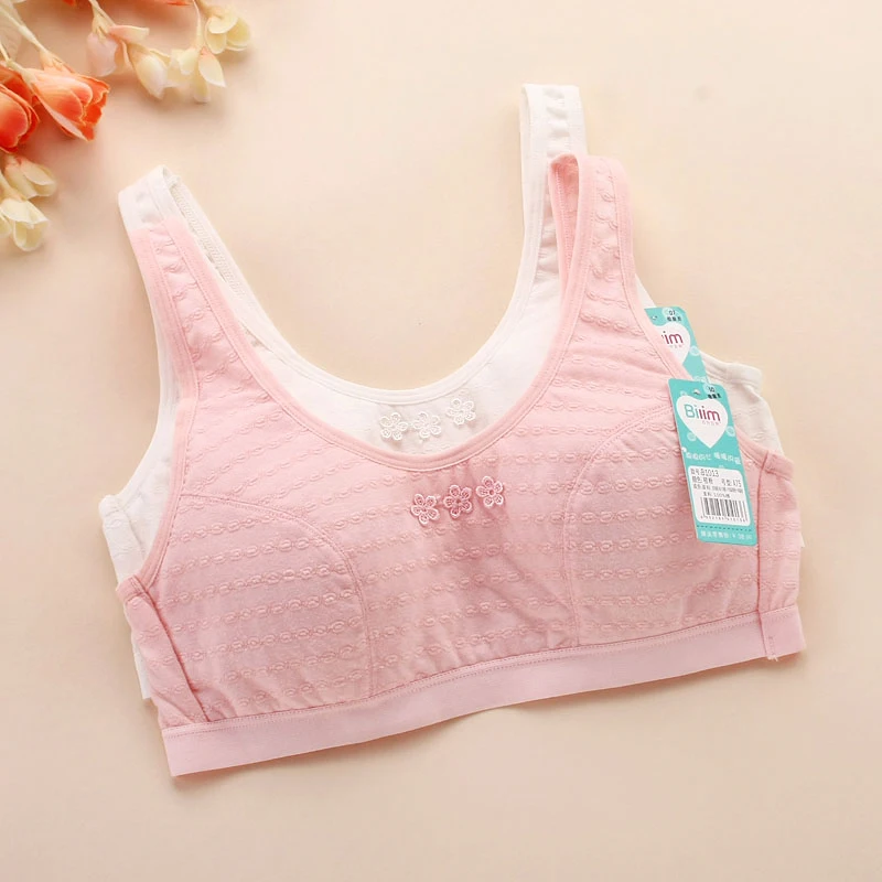 Maggies Walker Girls Crop Top Girl Undergarments Kids Lingerie Puberty Character Training Teen Training Bra Model Mail Underwear