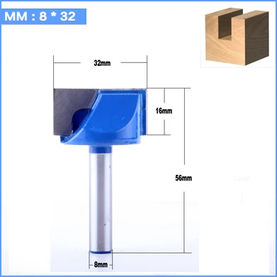 8 мм хвостовик очистки нижней гравировки твердого бит карбида фреза Деревообрабатывающие инструменты ЧПУ фреза Концевая фреза для древесины плоская дверь