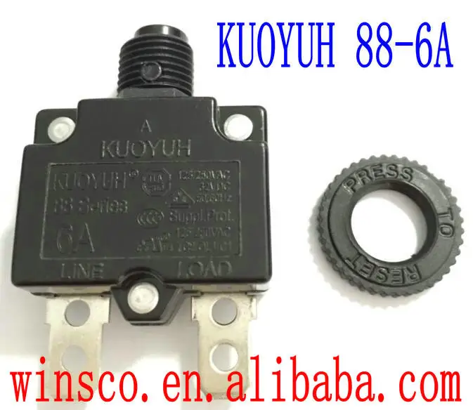 6A 100% KUOYUH АВТОМАТИЧЕСКИЙ ВЫКЛЮЧАТЕЛЬ 88 серии 5 шт./лот Бесплатная доставка |
