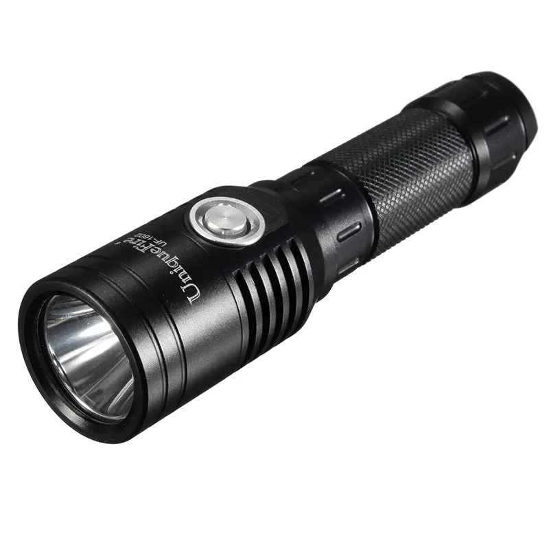 

Hot Sale UniqueFire 1602 Waterproof 3 Modes 2 LED 1000LM USB Rechargeable LED Flashlight Light 18650 Torch for Camping