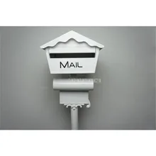 Mordern металлический почтовый ящик с подставкой, металлический почтовый ящик для улицы, почтовый ящик для сада и парка, безопасная почтовая коробка, почтовая коробка с буквами, высота 128 см, 1023b