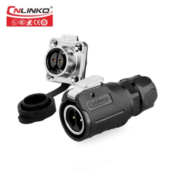 

Cnlinko M16 2 3 4 5 7 8 9 Pin Waterproof Cable Connector Plug Socket Power Signal Connectors Electrical Industrial LED Lighting