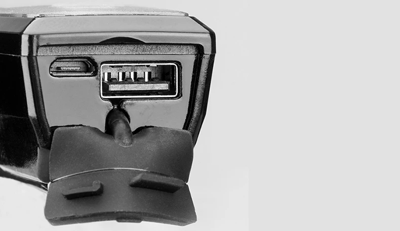 Discount ROCKBROS Solar USB Charging Bike Bicycle Headlights IPX4 Waterproof 2 in 1 Bike Bell Light Sensing Smart Switch Bike Accessories 16