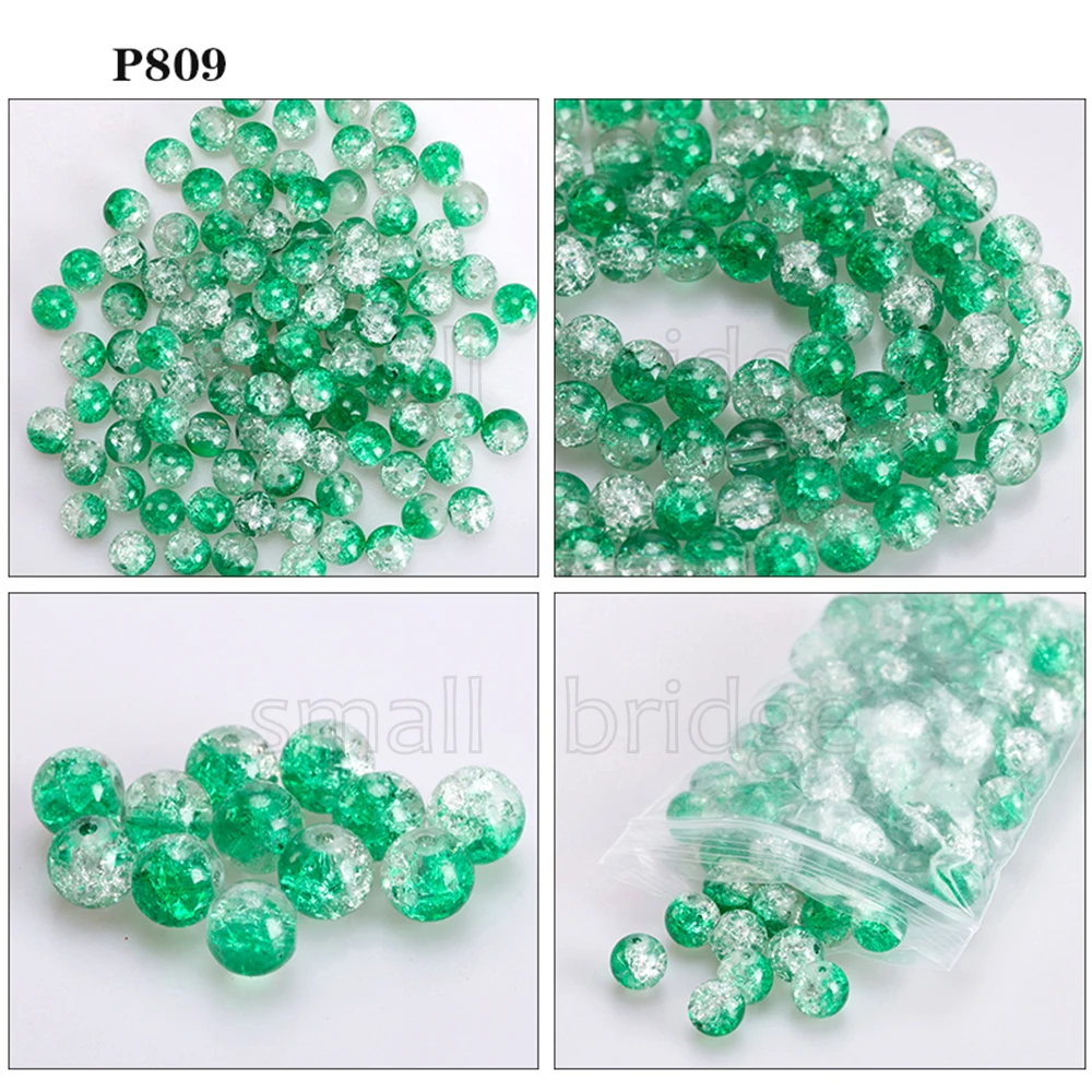 Glass Crackle Beads9