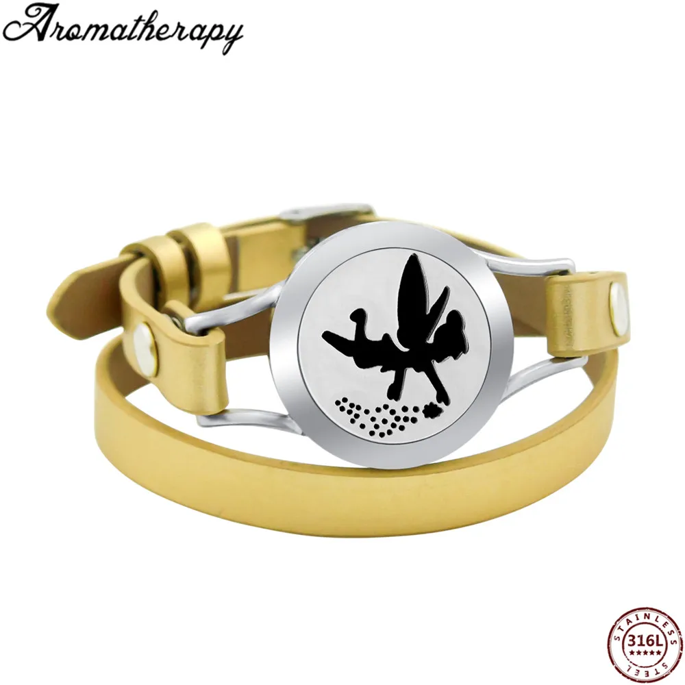 AS-008 aromatherapy leather bracelets (9)