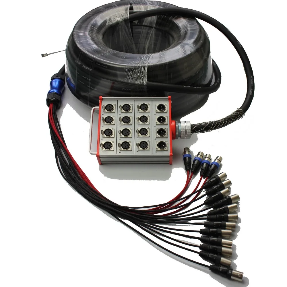 NMBJCKO 16 Channe многожильные кабели с 3 контактным XLR стандартным расширенным