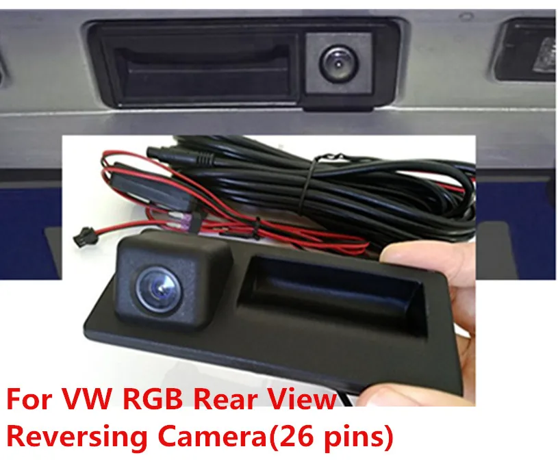 Камера заднего вида RGB RVC для VW Jetta Tiguan Passat RNS510 RNS315 56D827566A|Камера авто| |