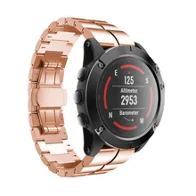 Браслет из нержавеющей стали, быстросъемный ремешок для часов Garmin Fenix 5X Watch 6A23, Прямая поставка