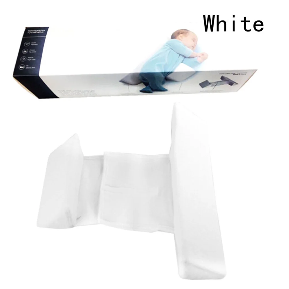 Baby Pillows Adjustable Memory Foam Support Newborn Infant Sleep Positioner Prevent Flat Head Shape Anti Roll Pillow Y30