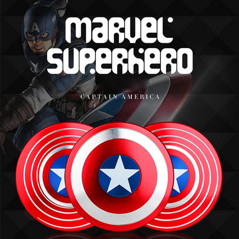 

2017 New EDC Tri-Spinner Fidget Toys Pattern Hand Spinner Metal Fidget Spinner and ADHD Adults Children Educational Toys Hobbies