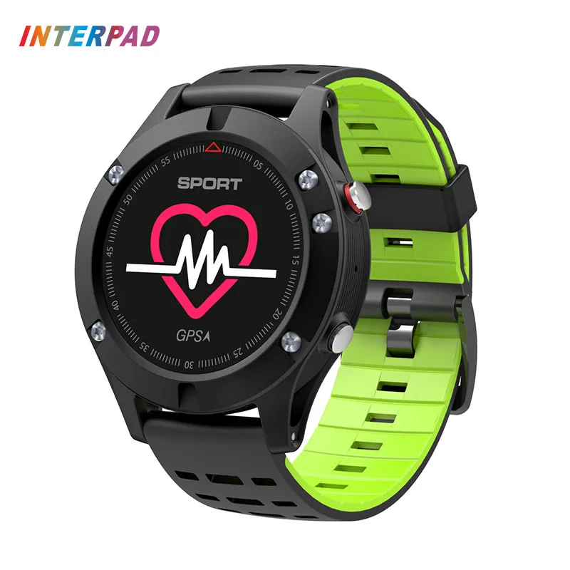

New Interpad GPS Smart Watch With Bluetooth 4.0 Altimeter Barometer Thermometer Heart Rate Monitor Smartwatch For iOS Android