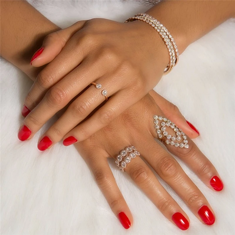 Роскошное женское круглое обручальное кольцо с большим кристаллом, милое кольцо из серебра 925 пробы с цирконием, винтажные Свадебные Кольца для женщин