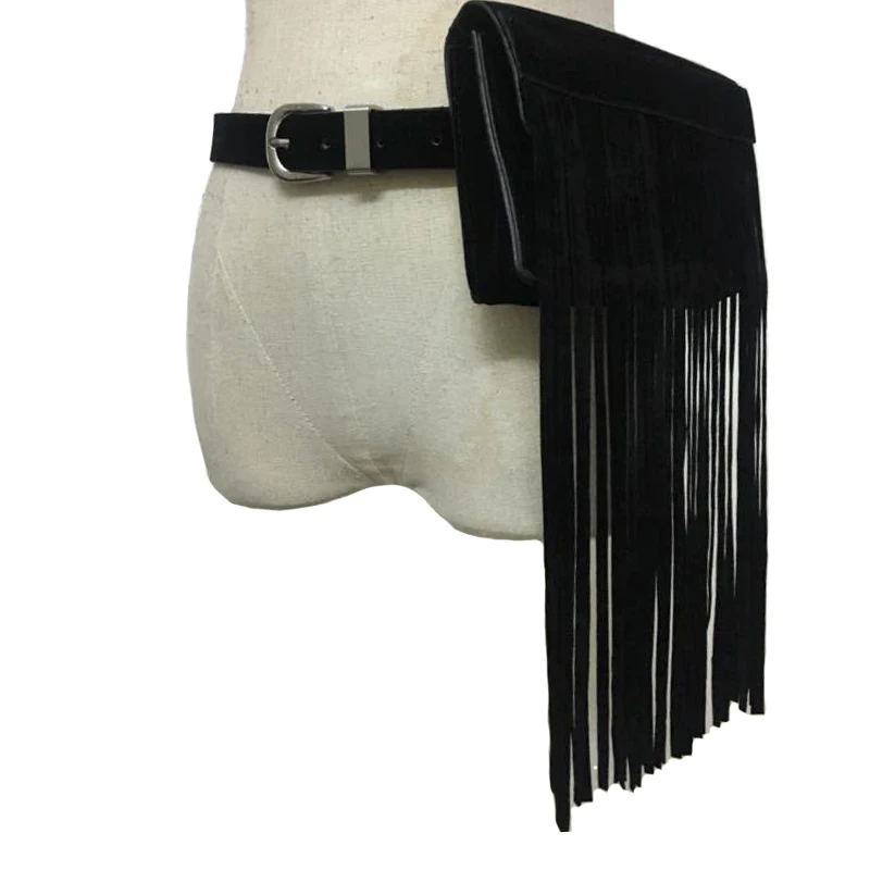 Новые винтажные ремни для женщин, посылка из веревки с кисточками, черные женские ремни из искусственной кожи с кисточками, модный фирменный дизайн