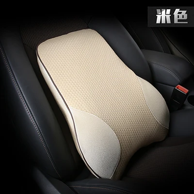 Lumbar Support Cushion For Car And Headrest Neck Pillow Kit Ergonomically Design Universal Fit Major Car Seat - Название цвета: 5