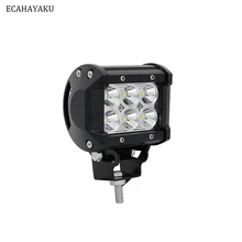 Best Price ECAHAYAKU 1pcs LED 18W Work light 4 Inch Bar 24v 12V IP67 SPOT FLOOD FOR 4x4 OFF ROAD ATV TRUCK BOAT UTV 4WD fog driving light Best Price ECAHAYAKU 1pcs LED 18W Work light 4 Inch Bar 24v 12V IP67 SPOT FLOOD FOR 4x4 OFF ROAD ATV TRUCK BOAT UTV 4WD fog driving light