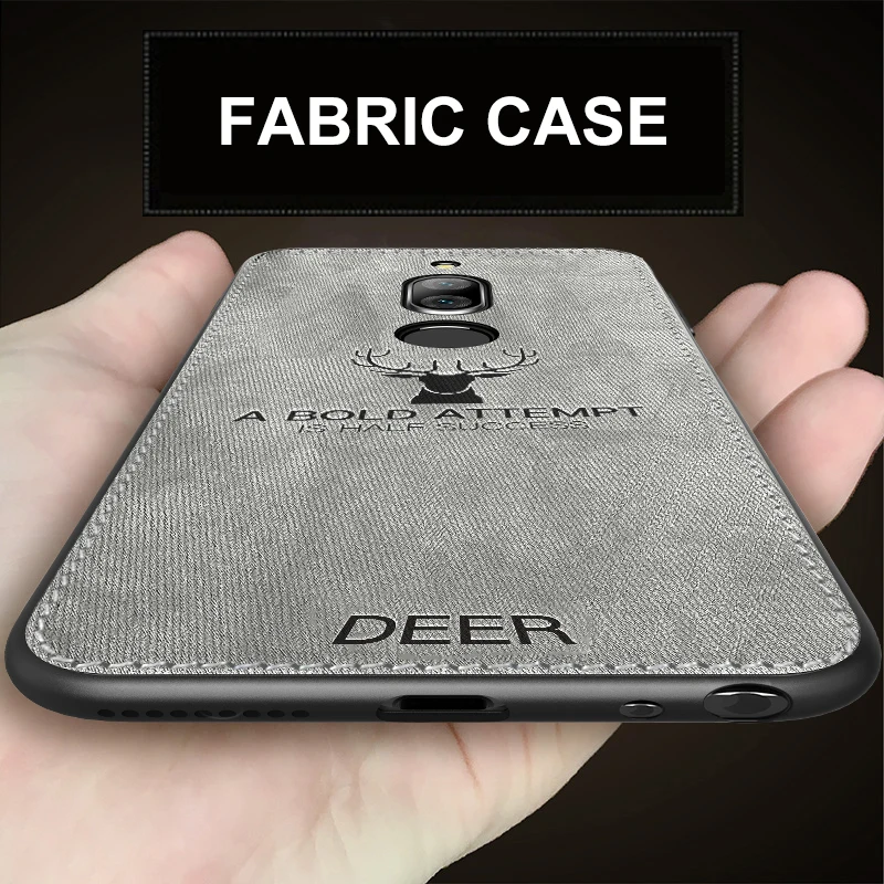 

Qkuttu Fabric Case for Huawei Mate 10 Lite Classic Cloth Matte Soft Hard Back Cover for Huawei Mate 10 Pro Mate10 Phone Case