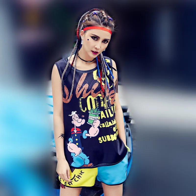 Женский тренировочный костюм just.be.never harajuku повседневный из двух предметов в стиле