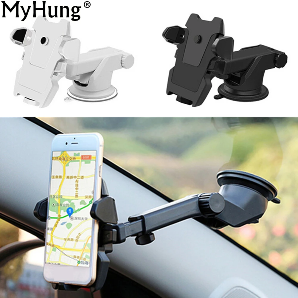 Car Phone Holder Gps Accessories Suction Cup Auto Dashboard Windshield