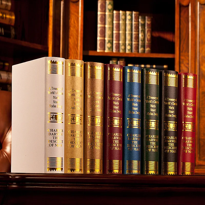 European Darwin Decorative Bookcase Books Photography New