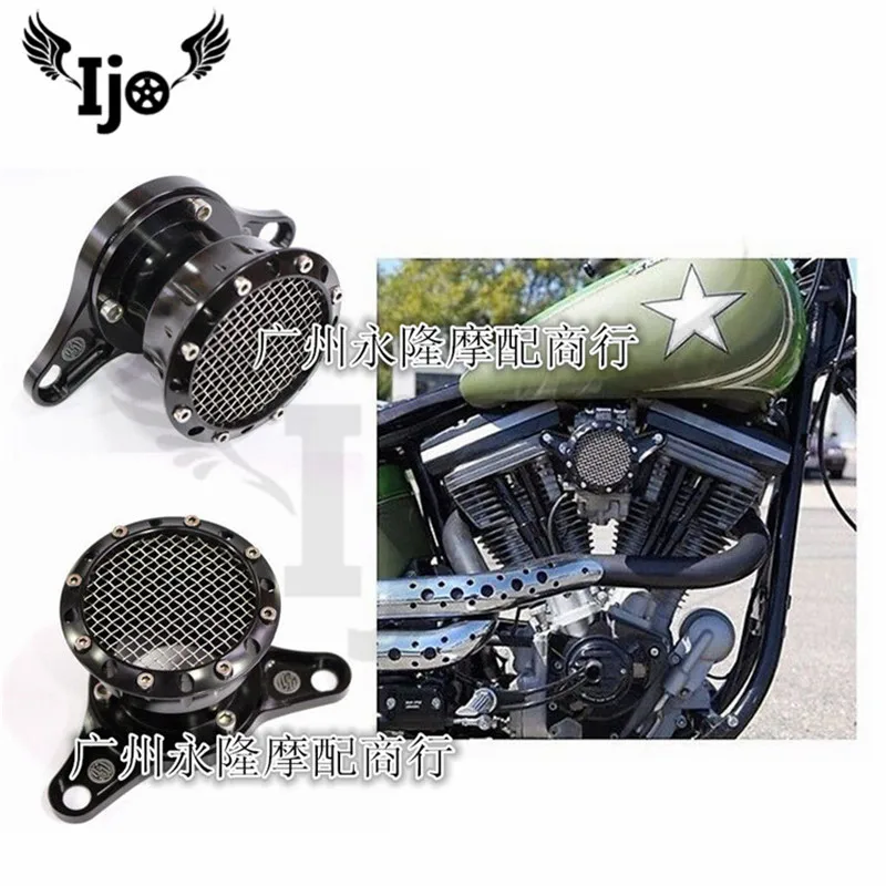 Ретро filtro air moto rcycle для harley аксессуары Davidson hyosung softail sportster XL883 1200 48 72 воздушный фильтр очиститель