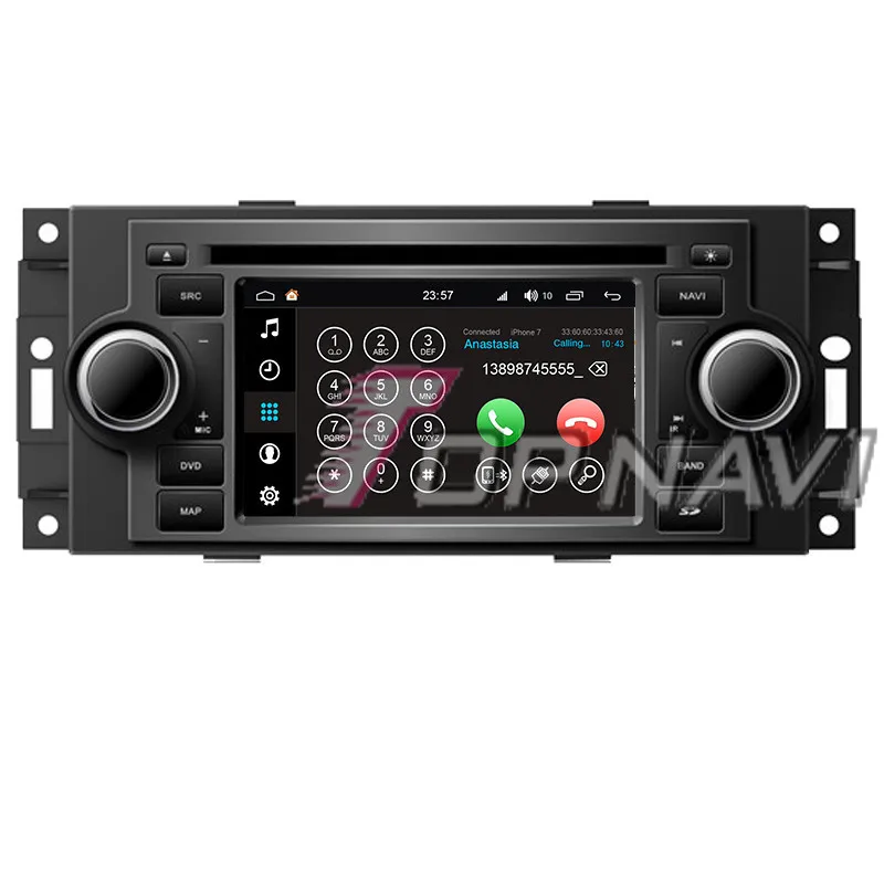 Top Topnavi 5" S200 Android 8.0 Car DVD Multimedia Auto Player for Chrysler 300C PT Cruiser Dodge Ram Jeep Grand Cherokee Stereo GPS 4