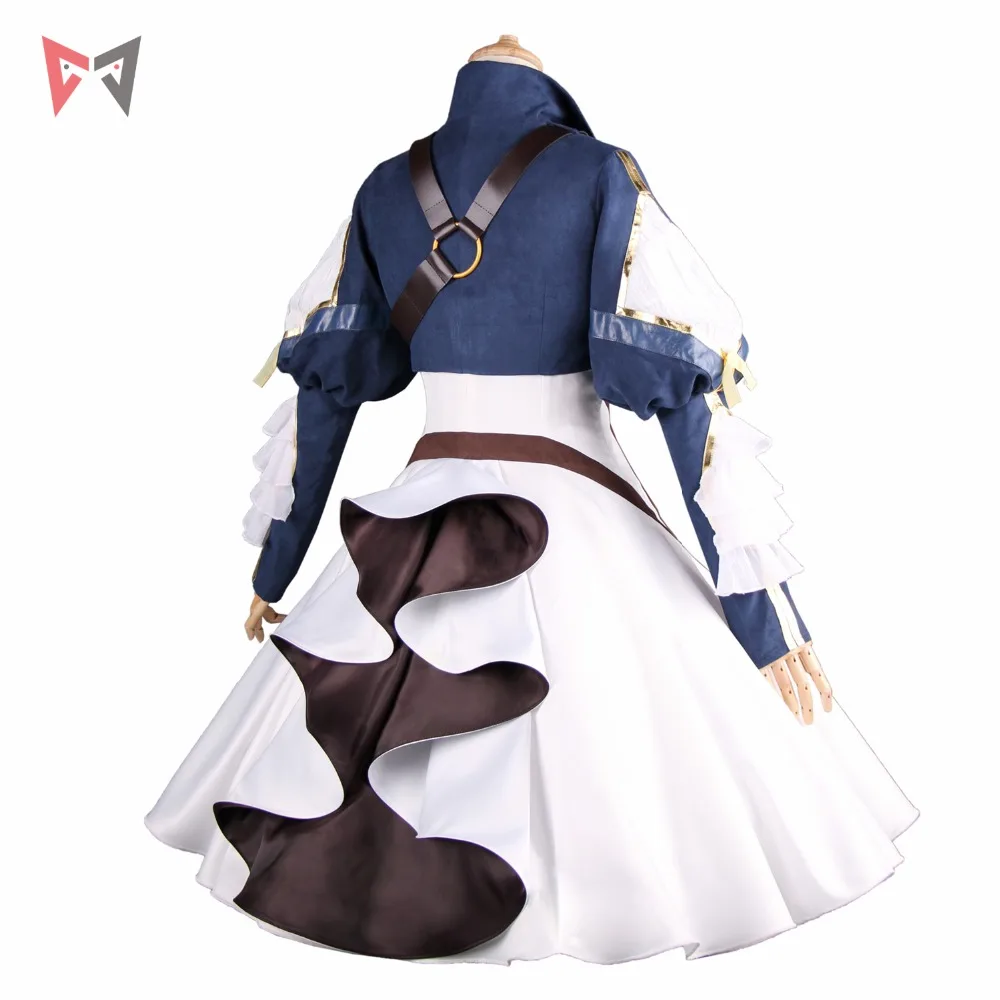 New Anime Violet Evergarden Cosplay Costume Violet Gothic Uniforms Cosplay Dress For Girl Women Fancy Clothes Free Shipping