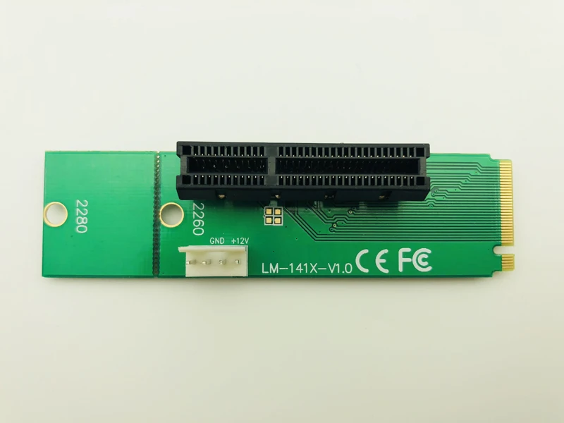 100 шт. высокое качество NGFF M.2 на PCI-E 4x 1x переходная плата для слота карты адаптер M2 к PCI Express X4 X1 конвертер для Биткойн Майнер Litecoin добычи