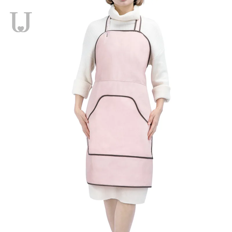 

Xiaomi Jordan&Judy Simple Home Apron Waterproof Anti-fouling Kitchen Cooking Breathable and Quick-drying Cotton Apron
