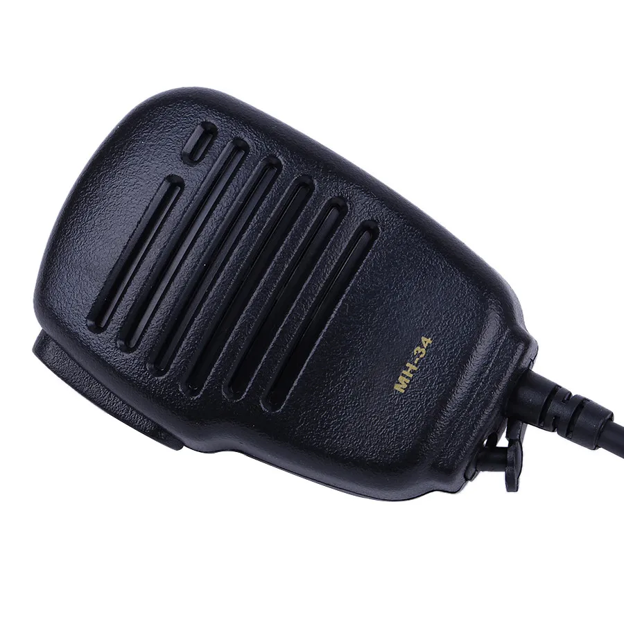 MH-34 PTT Speaker Microphone for Yaesu Radio mh-34 Walkie Talkie Parts Two Way Radio Accessories Shoulder cb radio speaker MIC MH-34 PTT Speaker Microphone for Yaesu Radio mh-34 Walkie Talkie Parts Two Way Radio Accessories Shoulder cb radio speaker MIC