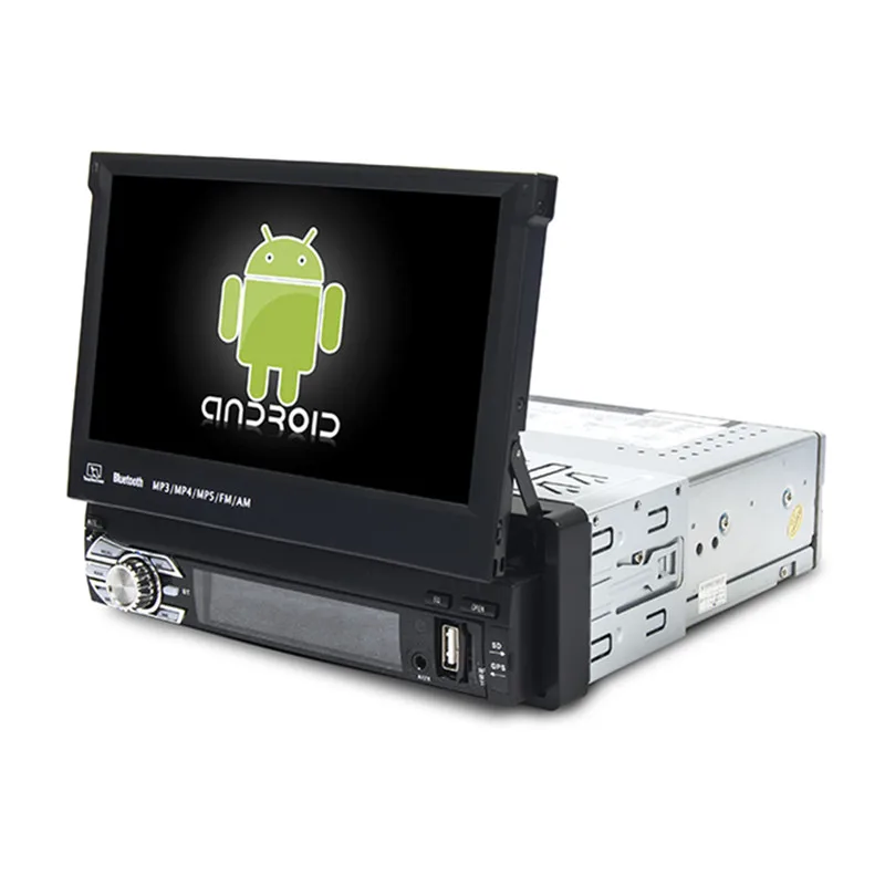 Best YAZH 1 Din 2GB 32GB car stereo universal Android 8.1 head unit 7 inch IPS touch screen auto radio dvd player gps navigation 1