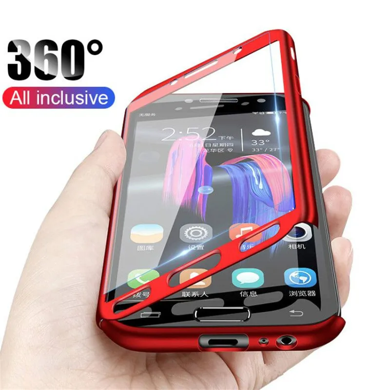 

360 Full Protection Phone Case For Samsung Galaxy A10 A70 M10 A9S Case Shockproof Cover For Samsung A8 J4 J6 J8 Plus 2018 Case